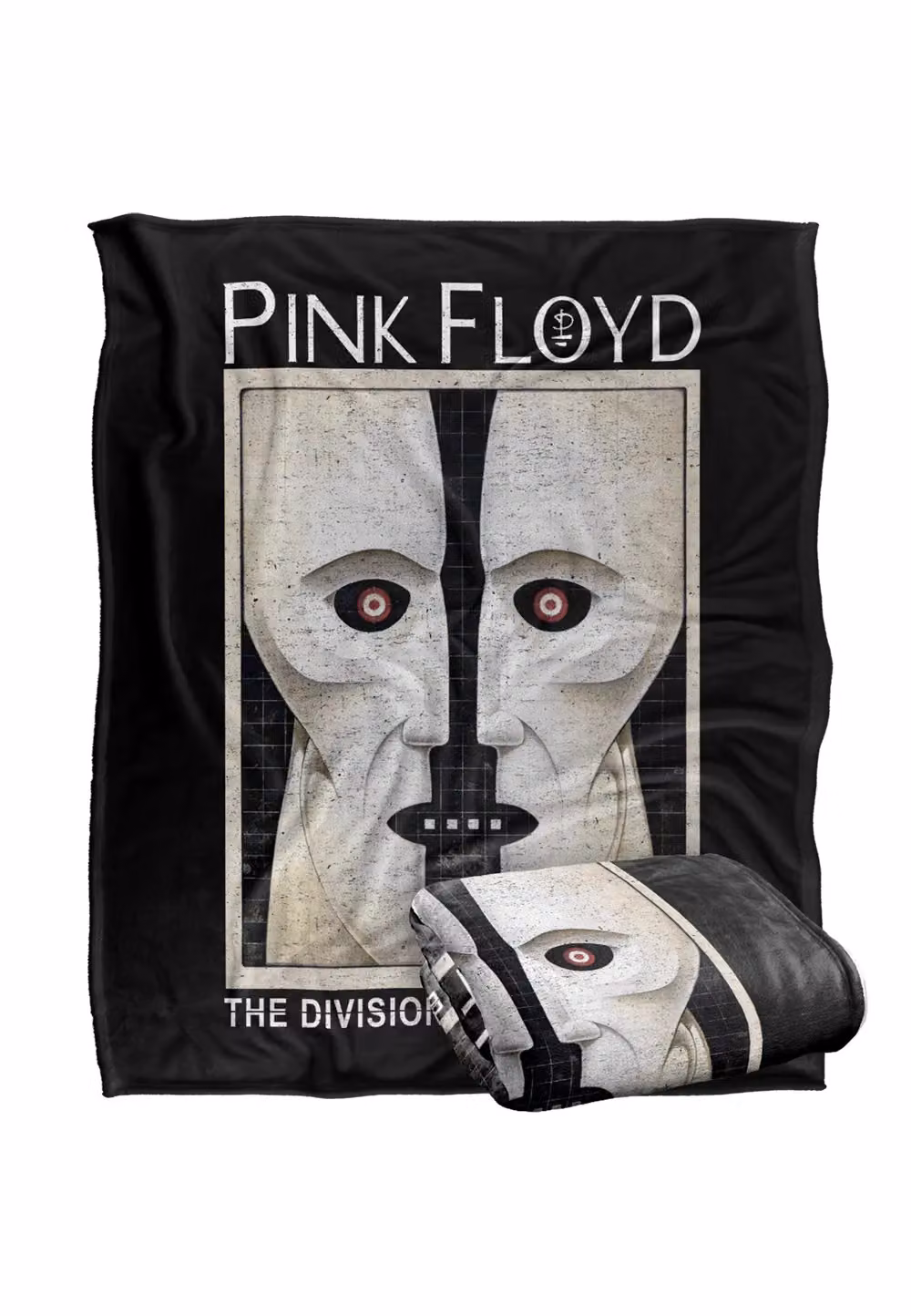 LOGOVISION Pink Floyd The Division Bell Super Soft Microfibre Fleece Throw Blanket, White, W/D/H: 152 x 127 cm – 7