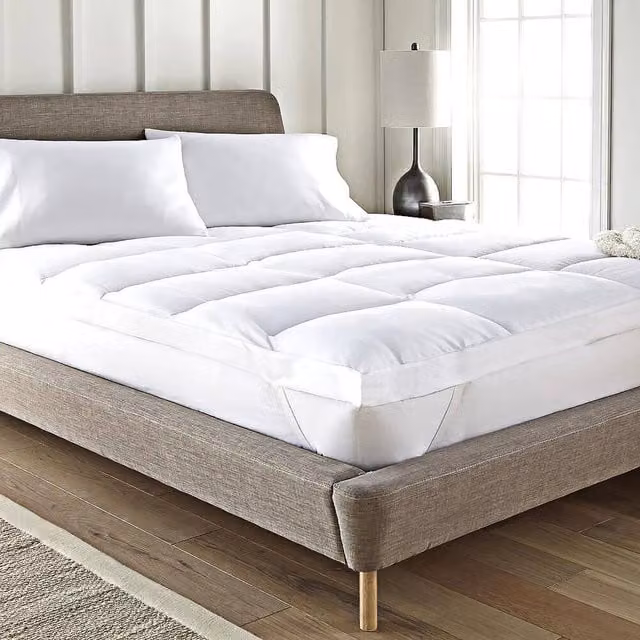 EONLION Big Double Mattress Topper, White – 1