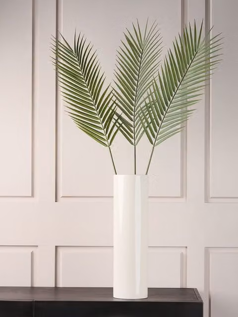 Scottish Everlastings Ltd Pack of 3 Green Palm Leaf Stems