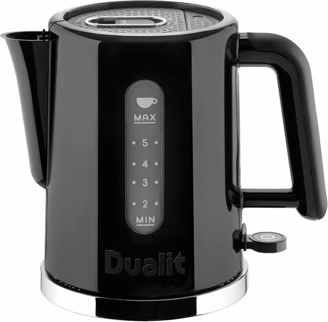 Dualit Studio Kettle in Black, 1.5L with Limescale Filter