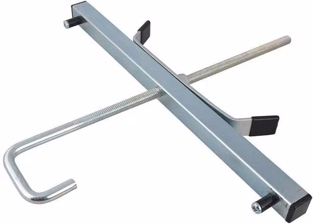 Edma Ladder Clamp Pair in Silver and Multicolour