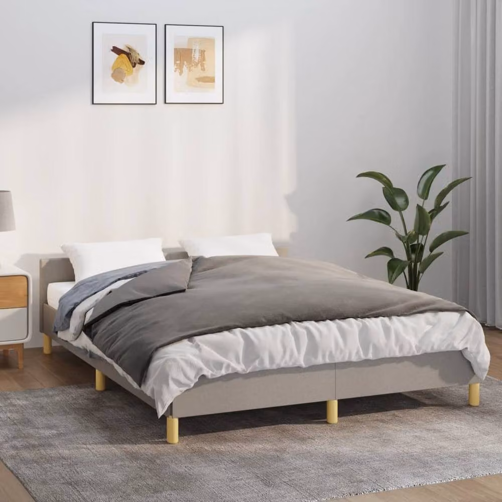 Berkfield Home Soft Weighted Blanket with Cover, Grey, W: 138 cm, L: 200 cm, 6 kg – 2