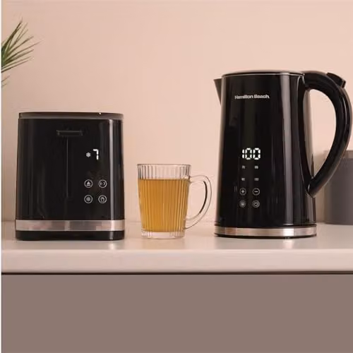 Hamilton Beach FlexiControl 2 Slice Digital Control Toaster with Digital Display in Black – 3
