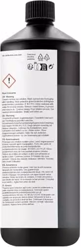 JENOLITE Rust Converter Liquid, 1 l, Black, Water-Based Quick-Drying Formula for Metal – 8