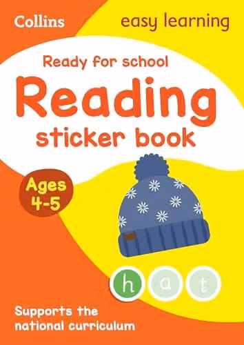 Collins Ready for School: Reading Sticker Book for Ages 4-5, Multicolour – 1