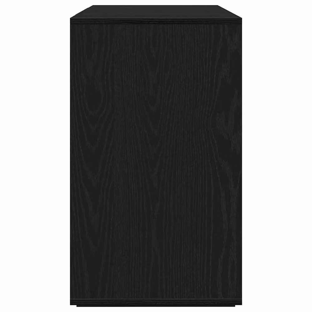 Berkfield Home Black Oak Sideboard, Black – 4