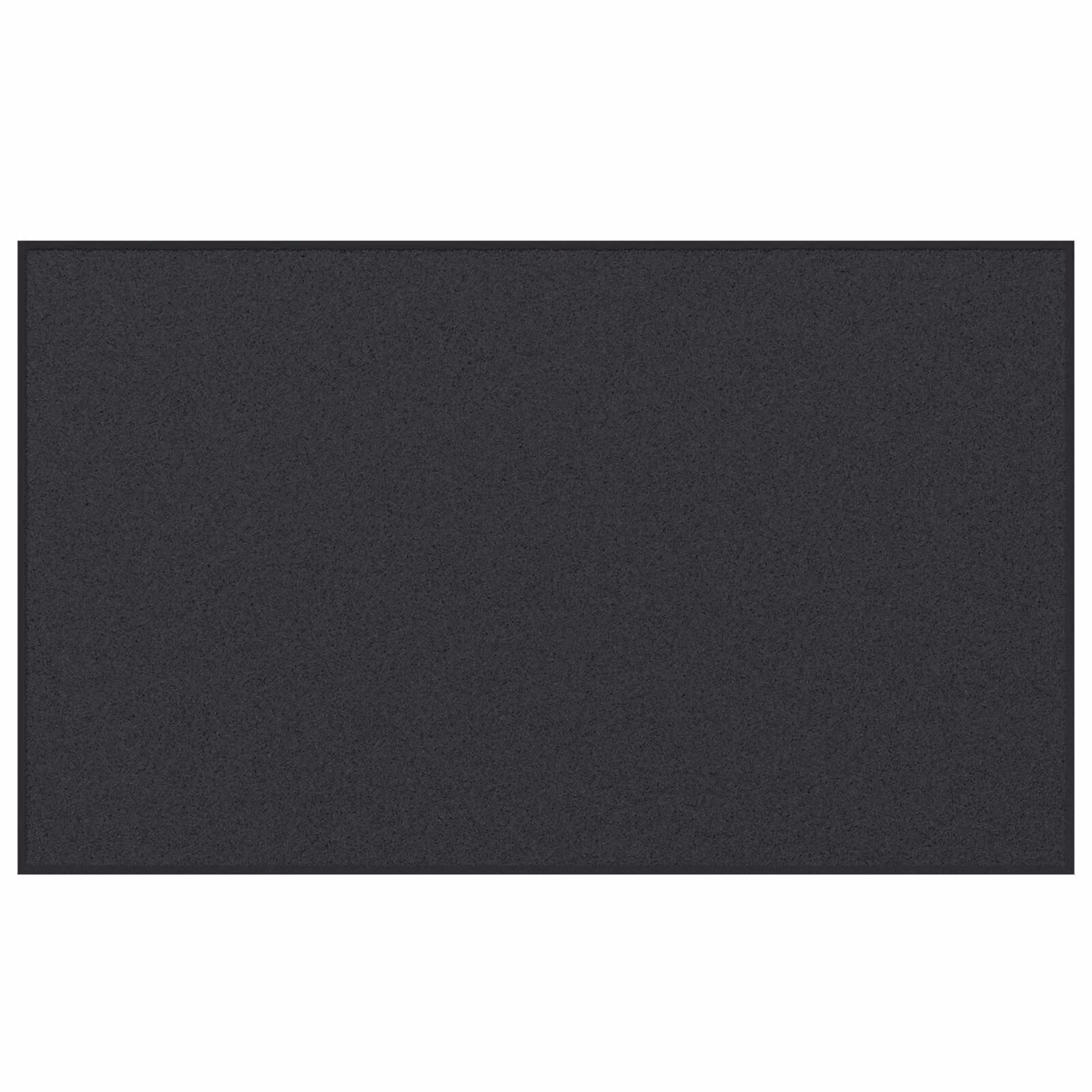 Berkfield Home Rectangular Black Non-Slip Washable Door Mat, W: 90 cm x L: 150 cm – 2