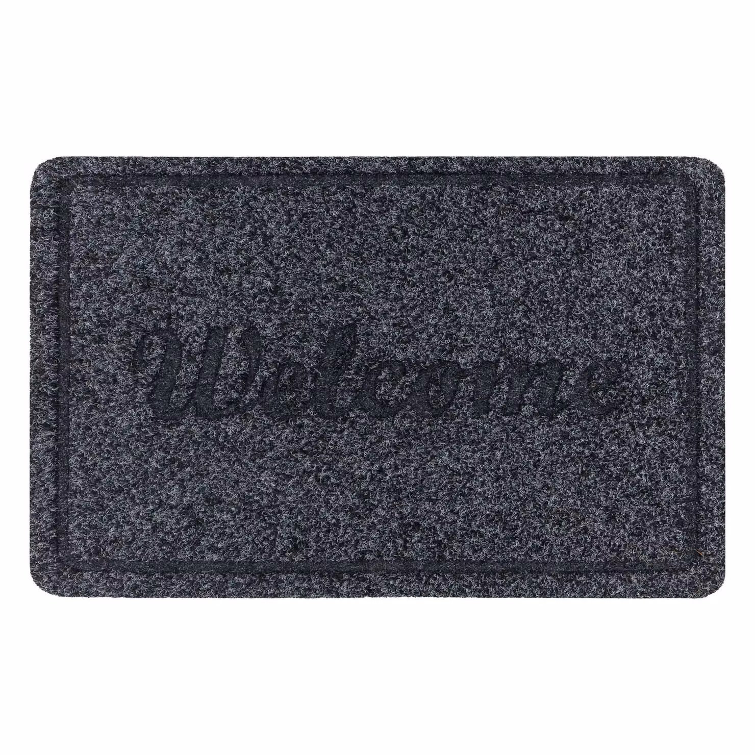RugsX Weatherproof Polypropylene Doormat in Grey, W/D/H: 60 x 40 x 1 cm – 2