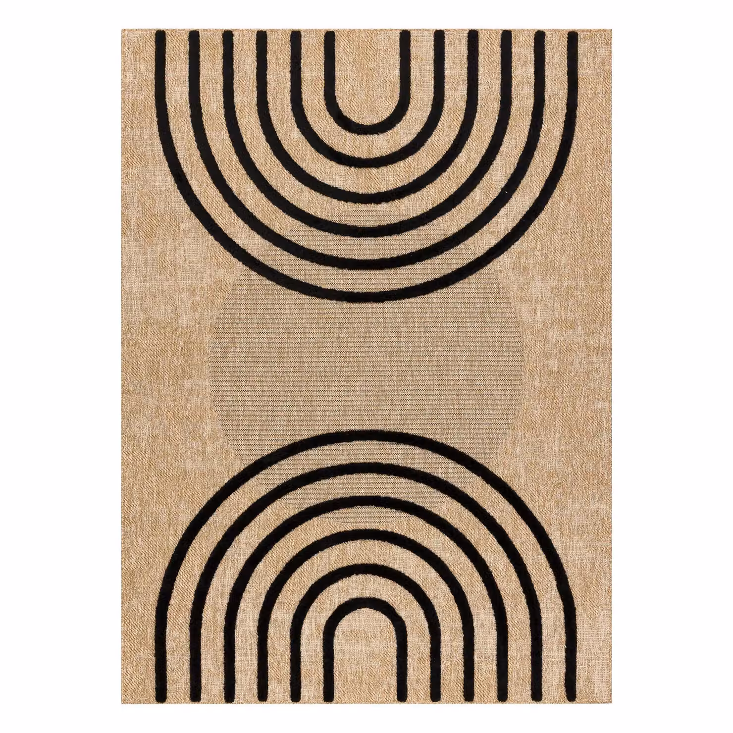 RugsX Spark Geometric Rug in Beige, W 160 cm x D 220 cm – 2