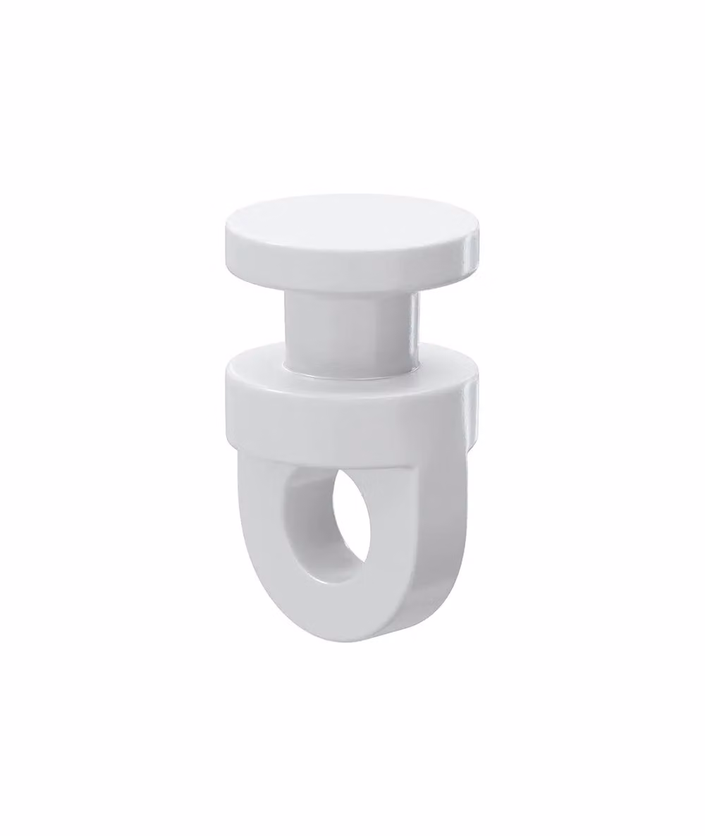 New Edge Blinds Styleline 28mm Gliding Curtain Pole Set with End Cap in Taupe, Width: 420 cm