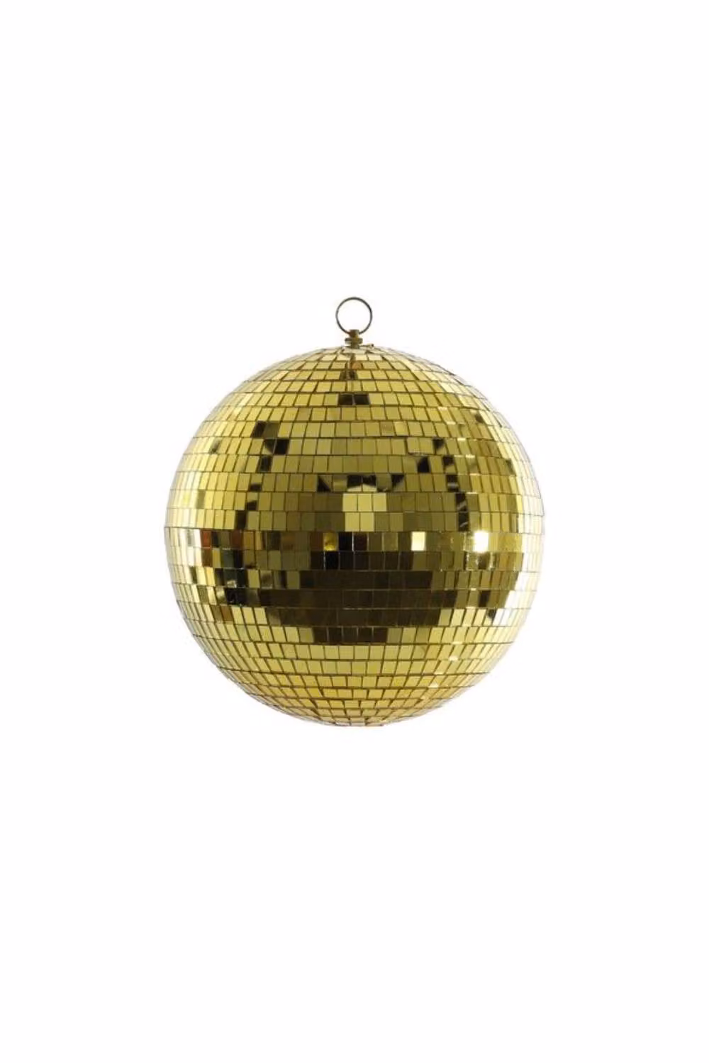 KDMD Gold and Green Disco Ball Christmas Bauble, Diameter: 25 cm – 2