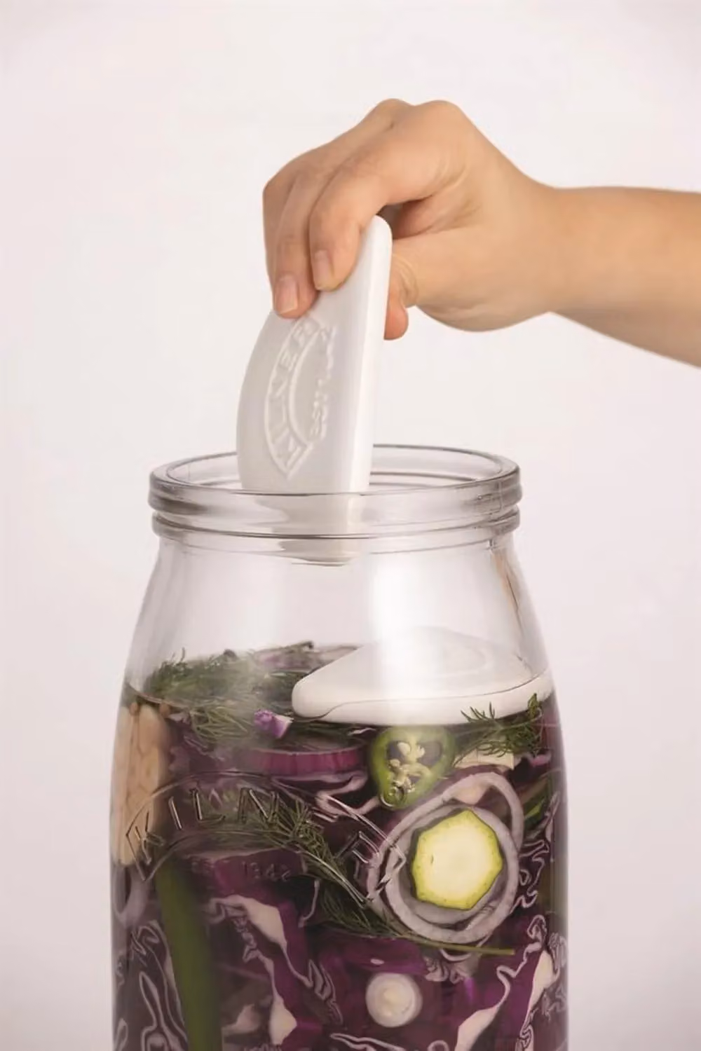 Kilner 3 l Airtight Glass Fermentation Set in Transparent – 4