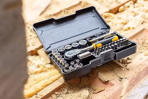 Stanley 37-piece 1/4 inch Compact Socket Set in Black and Multicolour – 4