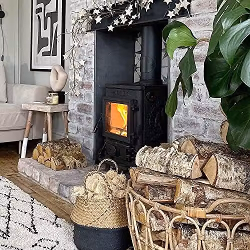 Ecoblaze Kiln Dried Oak Firewood Crate, 1200 Litres of Premium Hardwood Logs – 2
