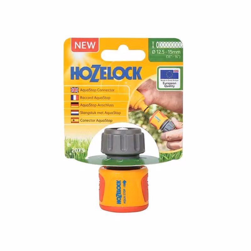 Hozelock Soft Touch Aquastop Quick Coupling Connector, Multicolour – 2