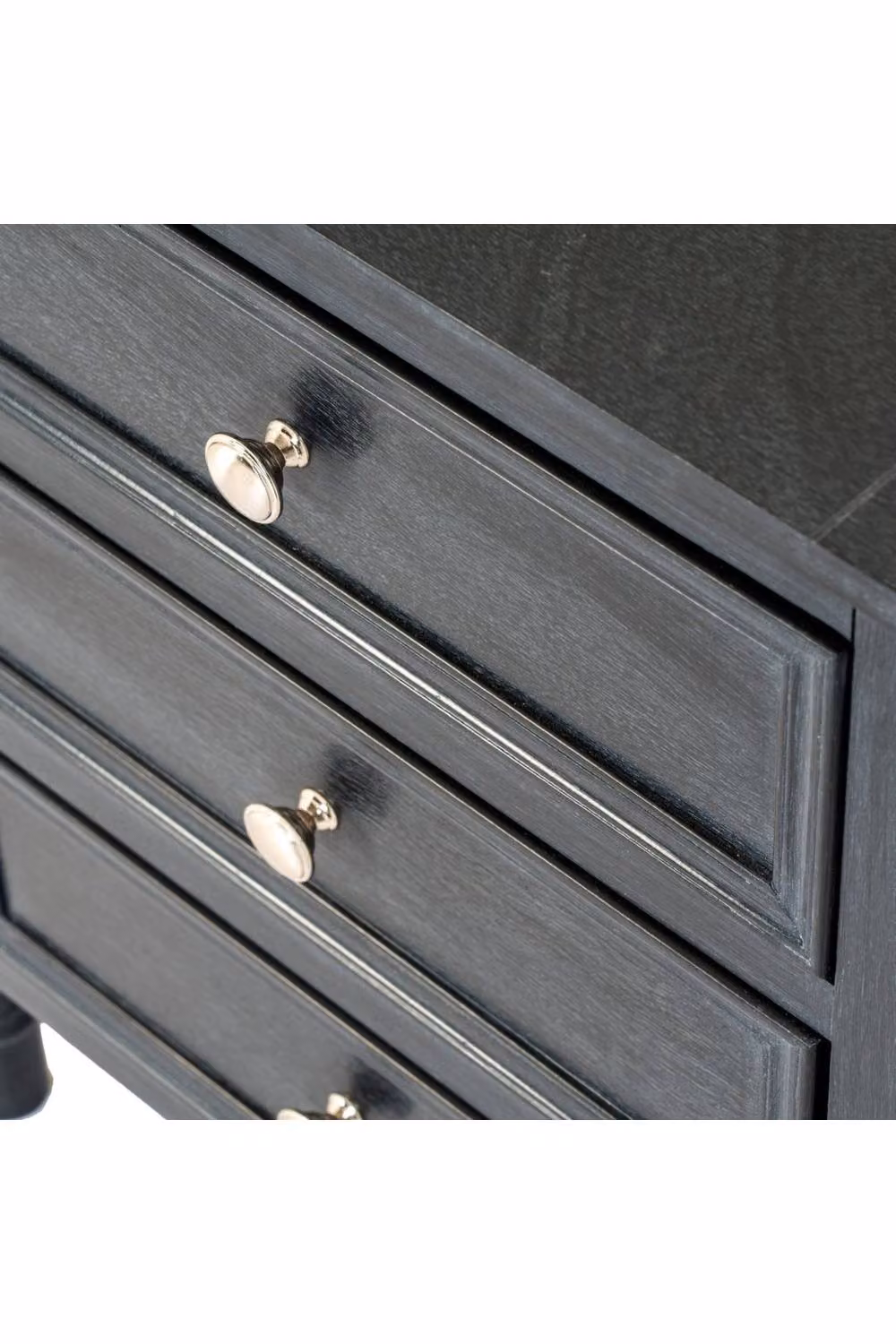 KDMD Contour Collection 3 Drawer Side Table in Anthracite Grey – 3