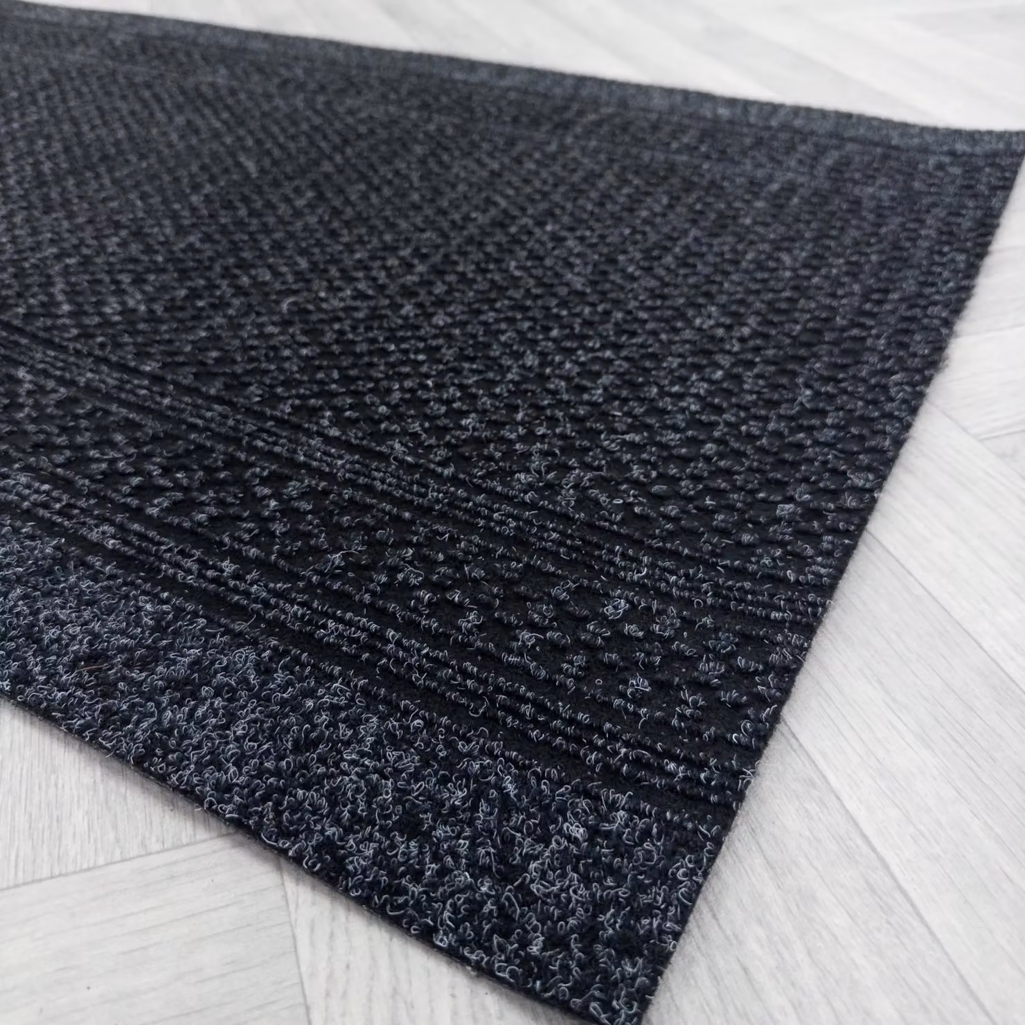 runrug Aztec Hallway Carpet Runner Rug in Black, W: 66 cm x L: 150 cm – 4