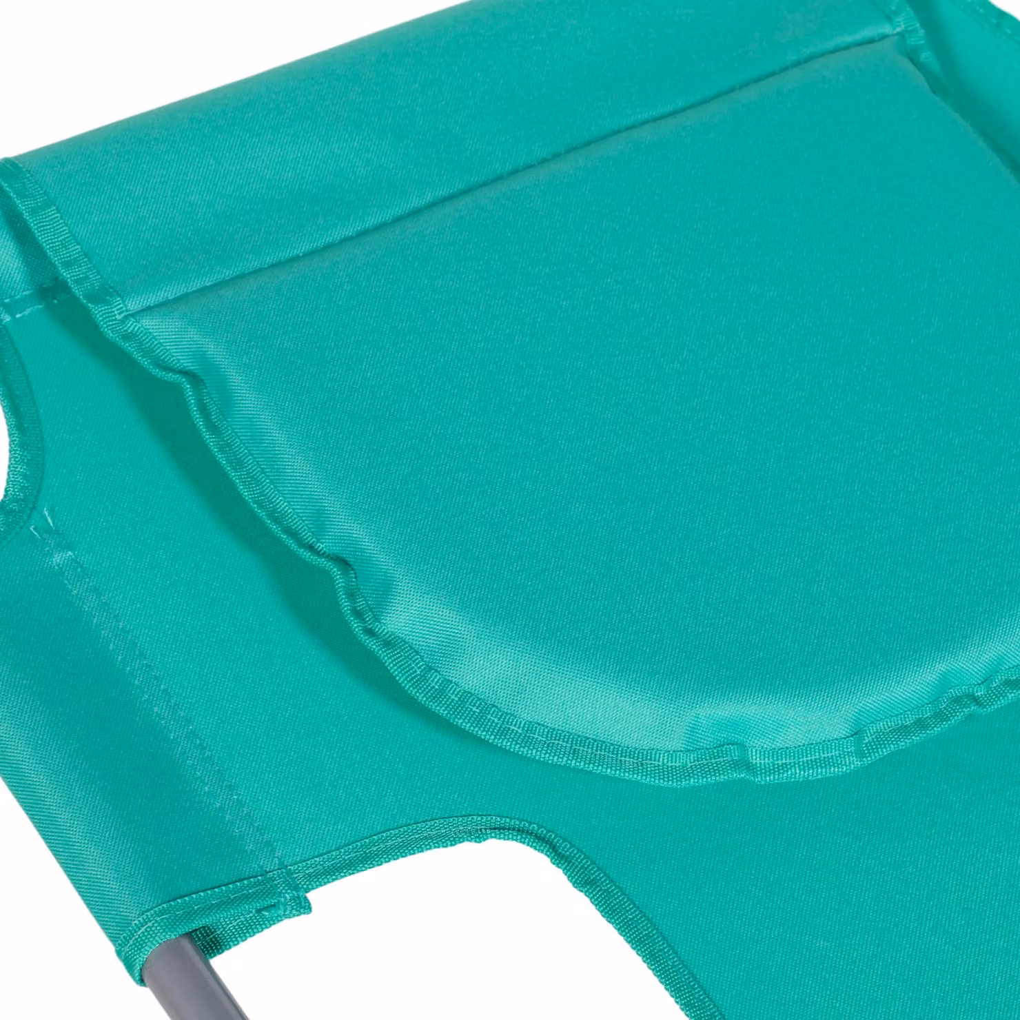 Outsunny Green Beach Chaise Lounge with Face Cavity, Arm Slots and Adjustable Headrest – 4
