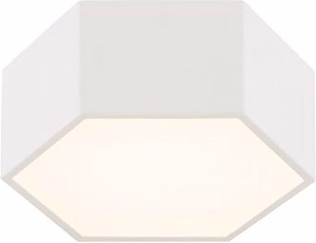 Netlighting Libero LED Surface Mounted Round Downlight, White, 2125lm, 3000K Warm White