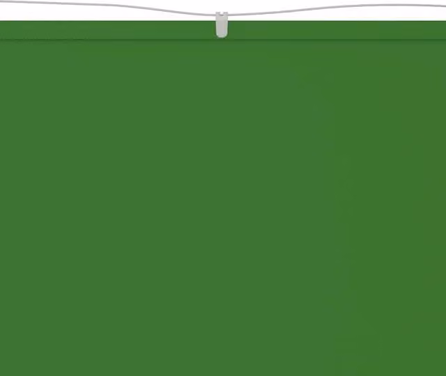 Berkfield Home Vertical Wall-Mounted Awning in Light Green, W: 60 cm, H: 600 cm – 1