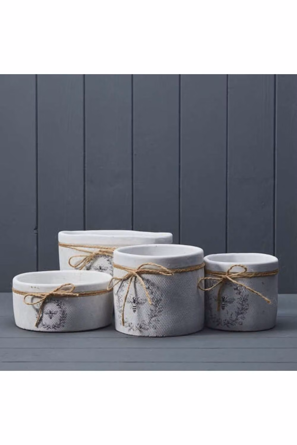 KDMD White Decorative Ceramic Bee Pot – 2