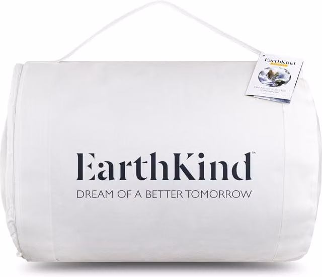 EarthKind White Feather and Down Breathable Duvet, King Size, 10.5 Tog