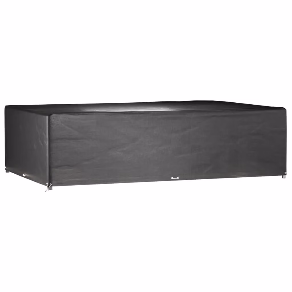 Berkfield Home Rectangular Garden Furniture Covers, 2 Pack, Black, W: 325 cm, D: 205 cm, H: 90 cm – 2