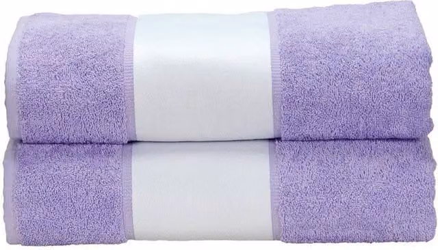 ARTG Subli-Me Bath Towel in Pale Lilac, W: 140 cm x H: 140 cm
