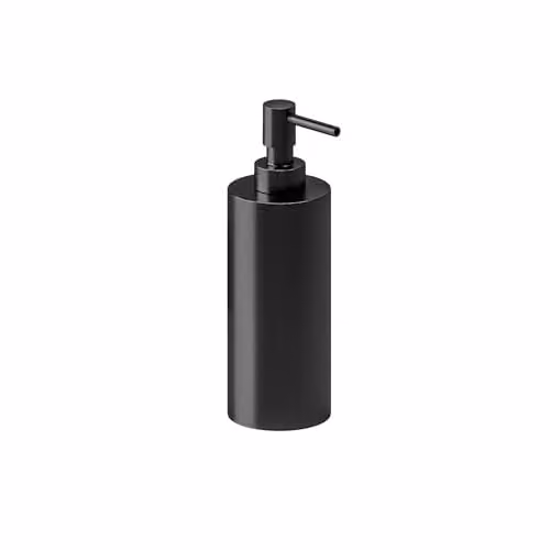 COSMIC Architect Sp Circular Metal Soap Dispenser, Black PVD, 240 ml – 1