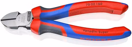 Knipex Side Cutter in Blue, Red and Multicolour, 160 mm – 1