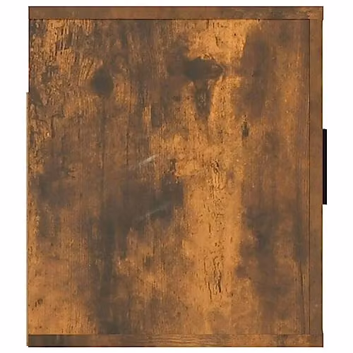vidaXL Wall Mounted TV Cabinet in Brown, W/D/H: 80 x 40 x 40 cm – 4
