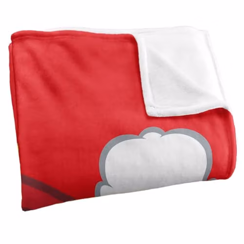 LOGOVISION Looney Tunes Tweety Pie Santa Hat Super Soft Fleece Throw Blanket, Multicolour, W: 152 cm, D: 127 cm – 2