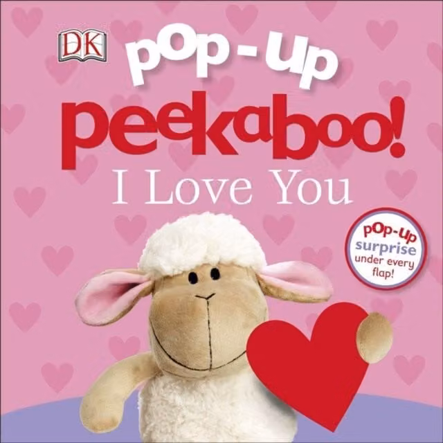 DK Pop-Up Peekaboo I Love You Multicolour Board Book