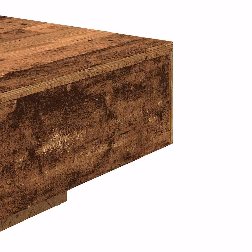 Berkfield Home Old Wood Coffee Table in Brown, W/D/H: 85 x 55 x 31 cm – 4