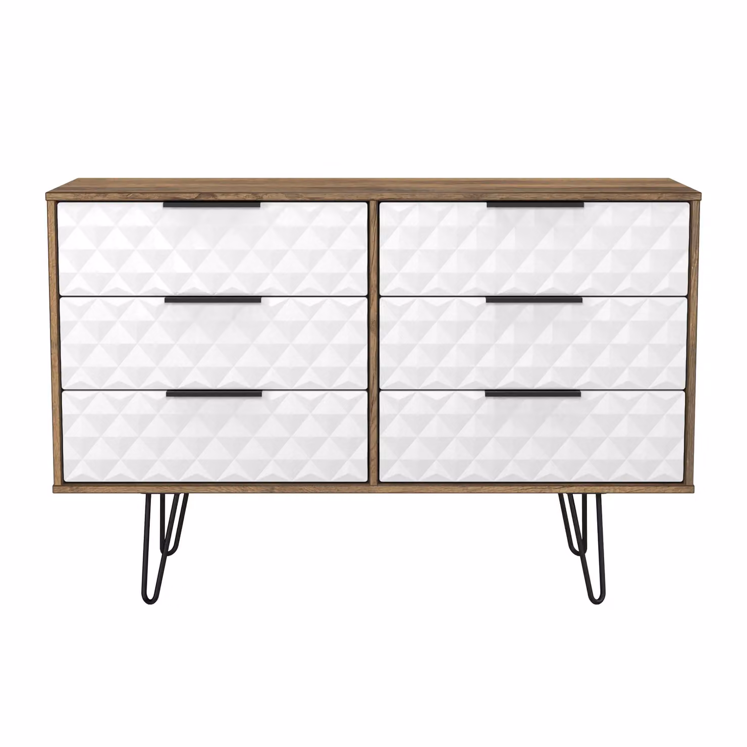 2 U Islay Ready Assembled 6 Drawer Wide Chest in White – 2