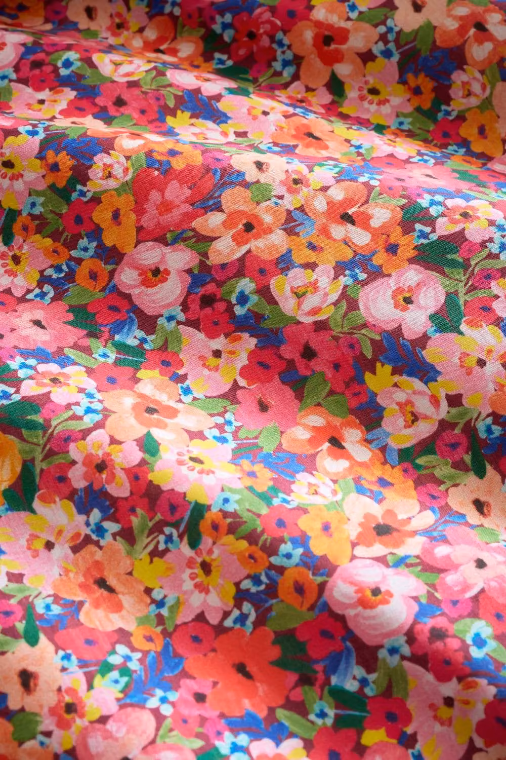Sophie Robinson Darling Ditsy Reversible 100% Cotton Floral Duvet Cover Set, Pink, Yellow and Multicolour, W/H: 200 x 220 cm – 4