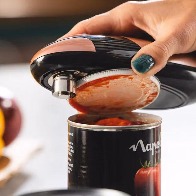 Cooks Professional Electric Automatic Cordless Can Opener in Copper and Black – 1