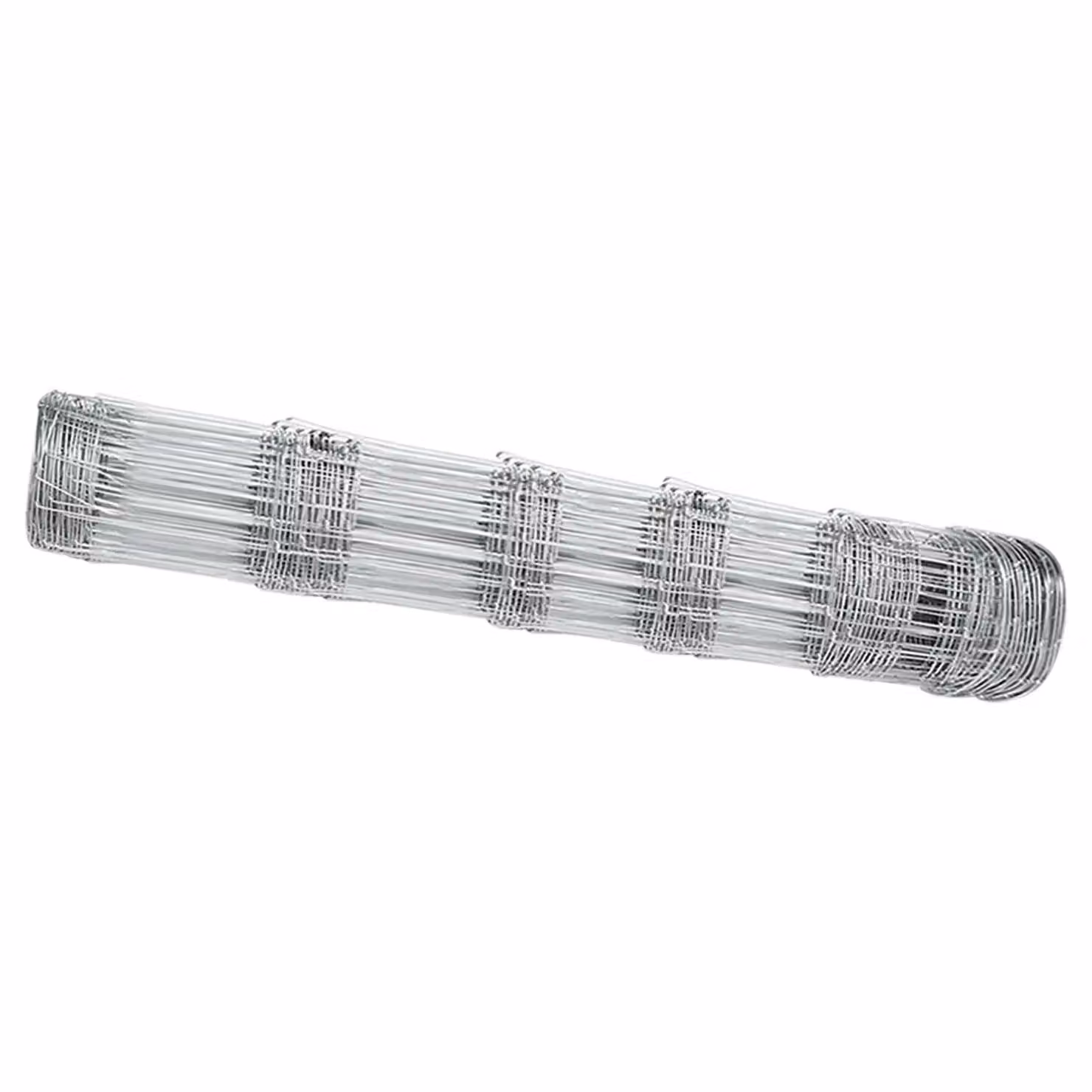 Berkfield Home Field Fence Galvanised Steel in Silver/Grey, H: 0.8 m x L: 50 m