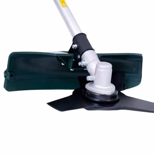 Webb WEBC43 43cc Straight Shaft 2-Stroke Petrol Brushcutter and Lawn Edger with Twin Cutter Heads and Anti-Vibration Cowhorn Handle – 2