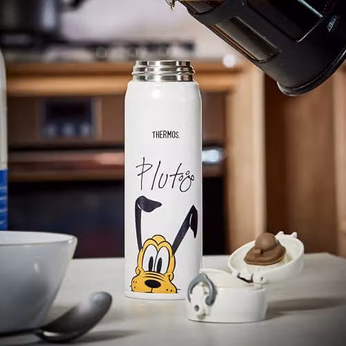 Thermos Disney Pluto Signature Direct Flask, White, 470ml – 2