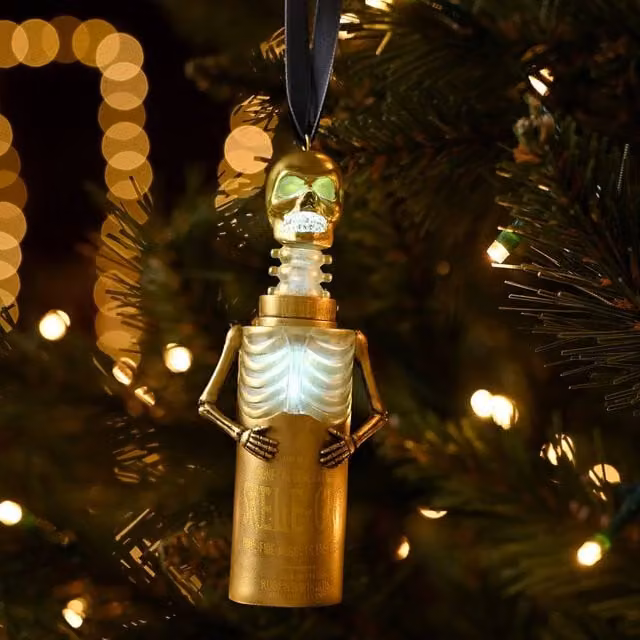 Warner Bros Harry Potter Alumni Skelegro Gold Metal LED Hanging Pendant Decoration – 1