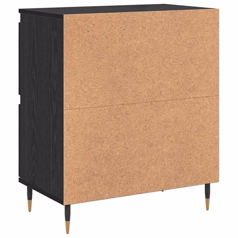 Berkfield Home Black Sideboard with Storage Door, W: 60 cm, D: 35 cm, H: 70 cm – 4