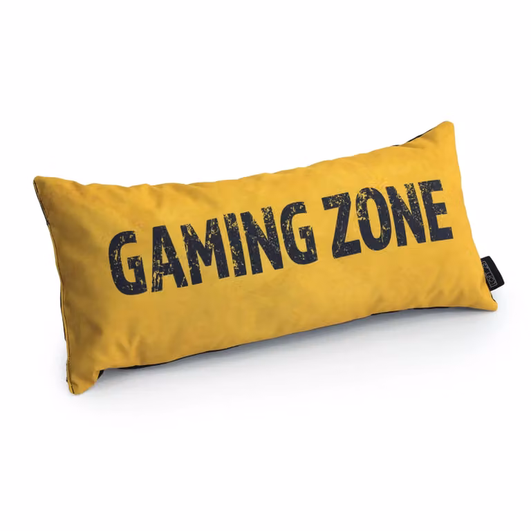 GameOver Store Gaming Cushion in Yellow