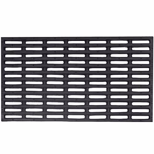 JVL Robusta Heavy Duty Rubber Doormat, Black, W: 36 cm x D: 36 cm – 3