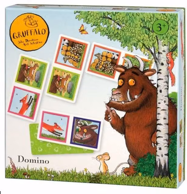 Totum The Gruffalo Dominoes in White