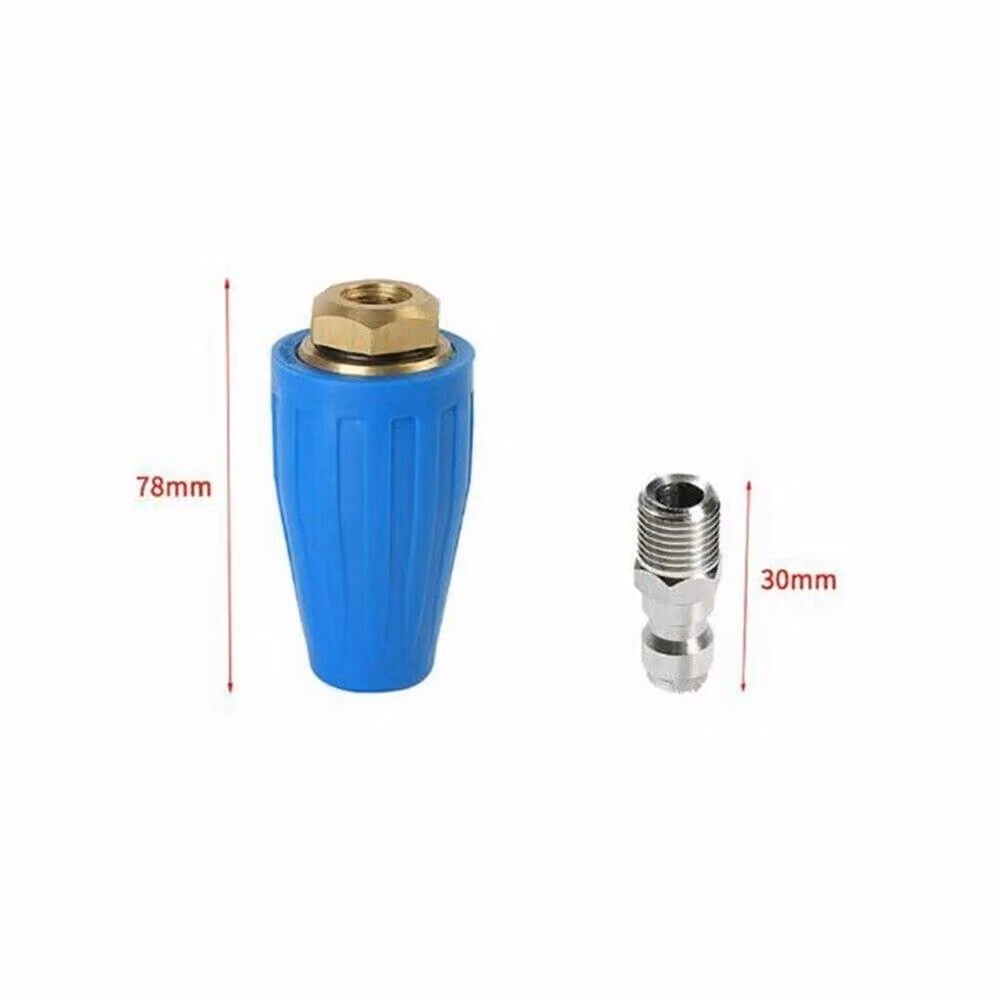 Nordara 4000PSI High Pressure Washer Turbo Nozzle Rotating Spray Tip 1/4 inch in Blue – 2