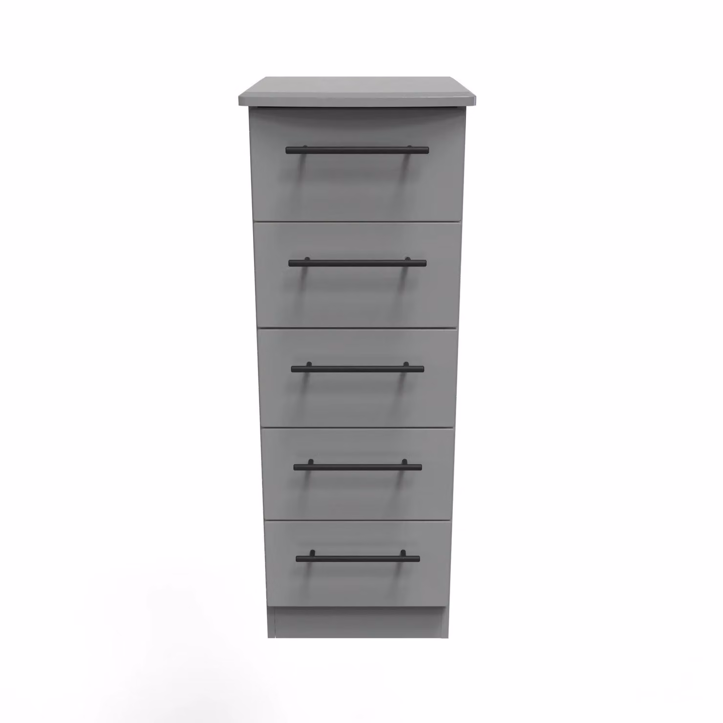 2 U Howard 5 Drawer Tallboy in Dark Grey, Ready Assembled – 2