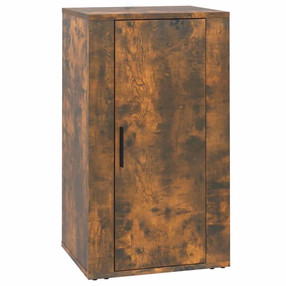 Berkfield Home Smoked Oak Sideboard in Brown, W/D/H: 40 x 33 x 70 cm – 3