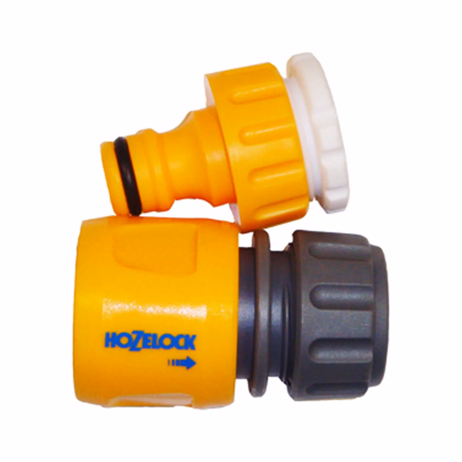 Hozelock Yellow Plastic Tap Connector – 2