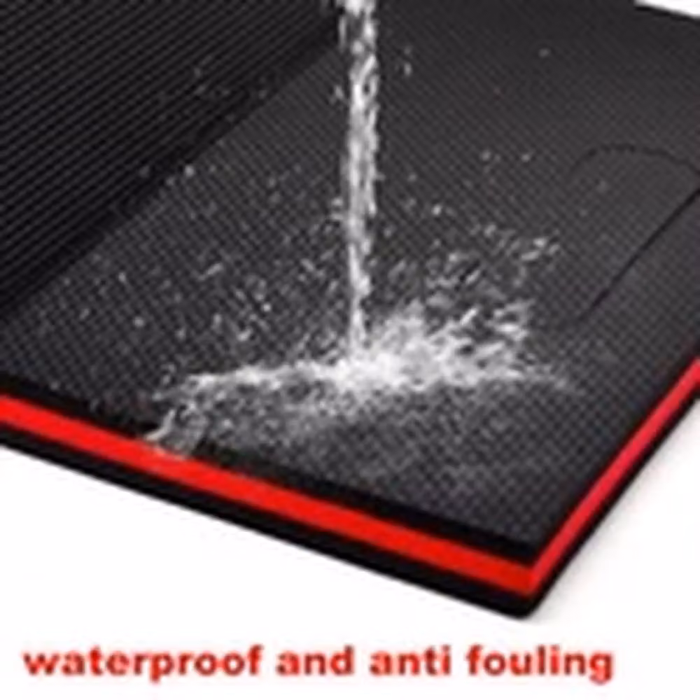 EONLION 3-in-1 Folding Mechanic Foam Kneel Work Mat in Black – 3